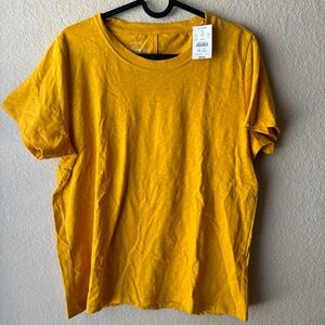 New J.Crew Yellow Tee